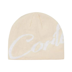 Corteiz Beanie Cream White
