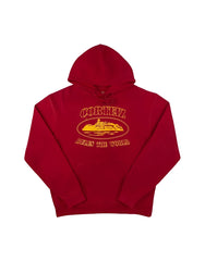 Corteiz OG Alcatraz Hoodie Red