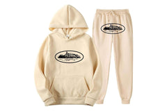 Corteiz Shotta Tracksuit Beige