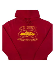 Corteiz OG Alcatraz Hoodie Red