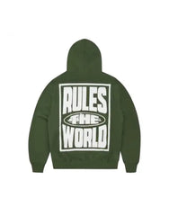 Corteiz 5 Starz Alcatraz Hoodie Green