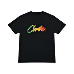 Corteiz Allstarz Gradient Carni T-Shirt Black