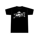 Corteiz Alcatraz Skull T-shirt Black