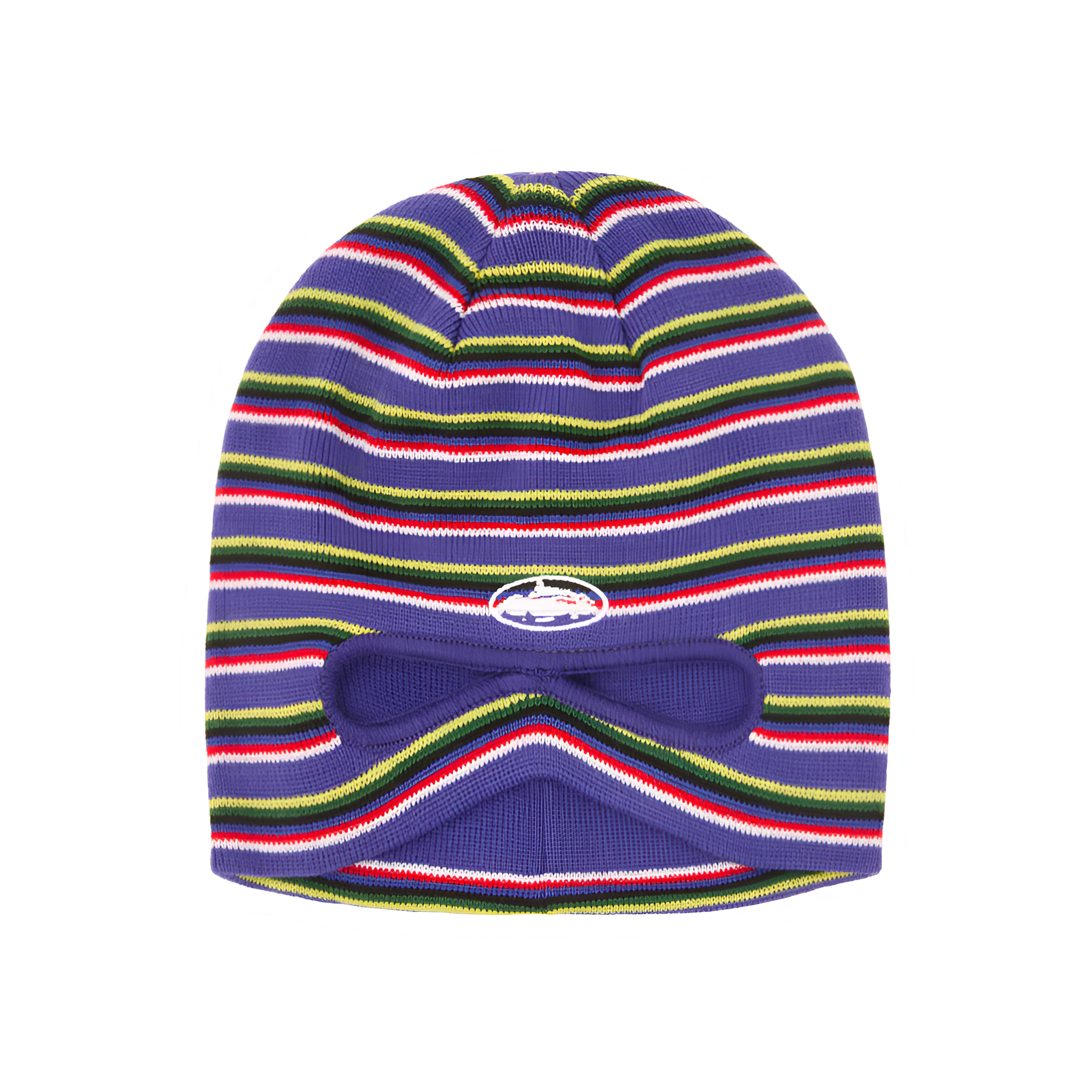 PEEK-A-BEANIE [NAVY MULTI]