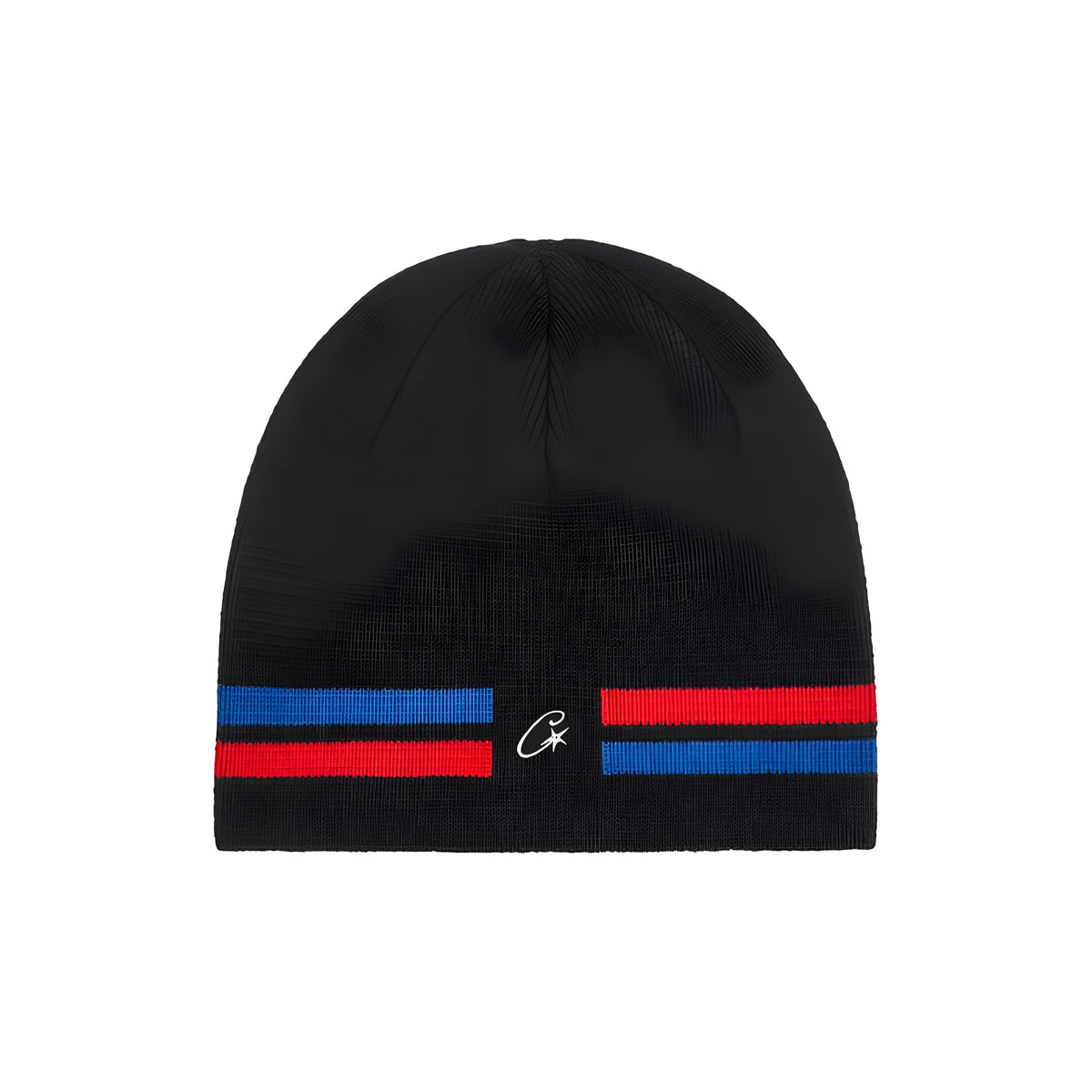Corteiz VS Beanie Black Red Blue