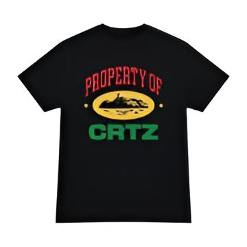 Corteiz Property Of Crtz Carni T-Shirt Black
