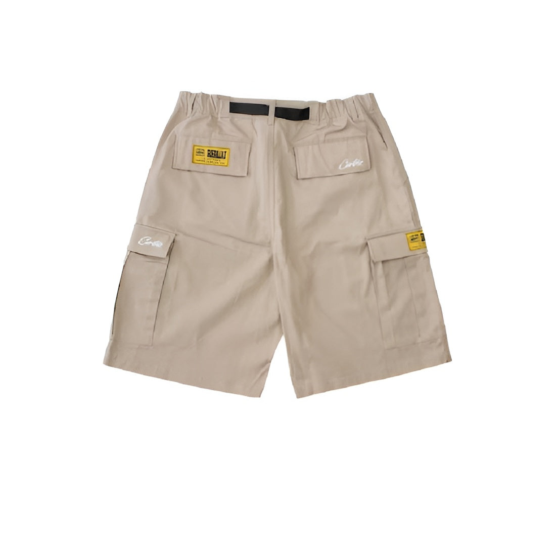 Corteiz Guerrilla 21′ Cargo Shorts Beige